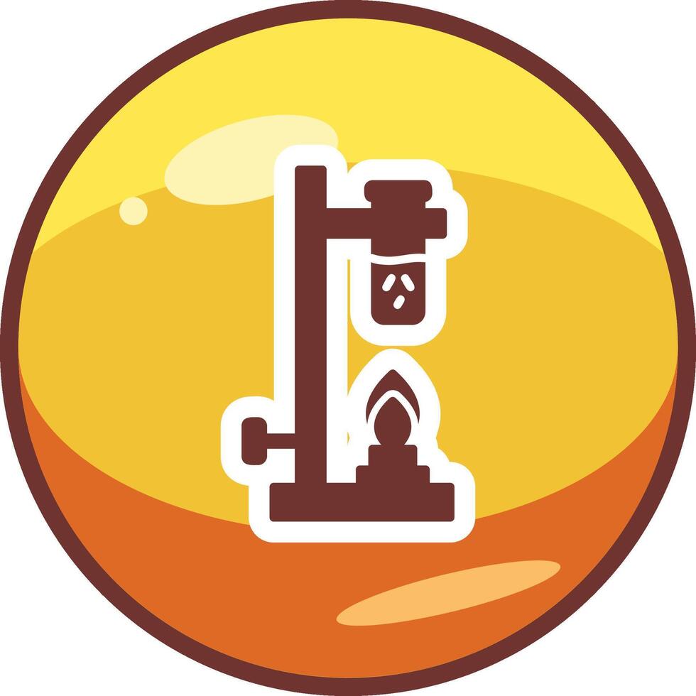 Bunsen Burner Vector Icon