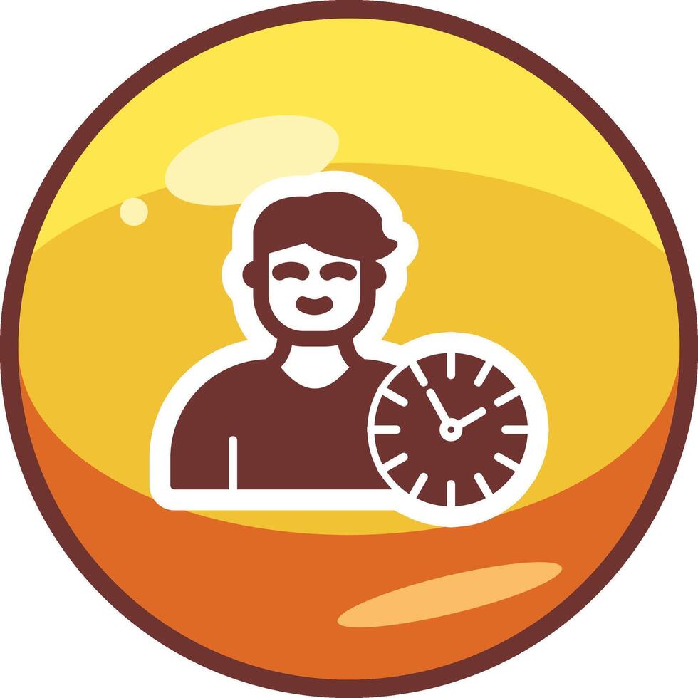 icono de vector de gestión de tiempo