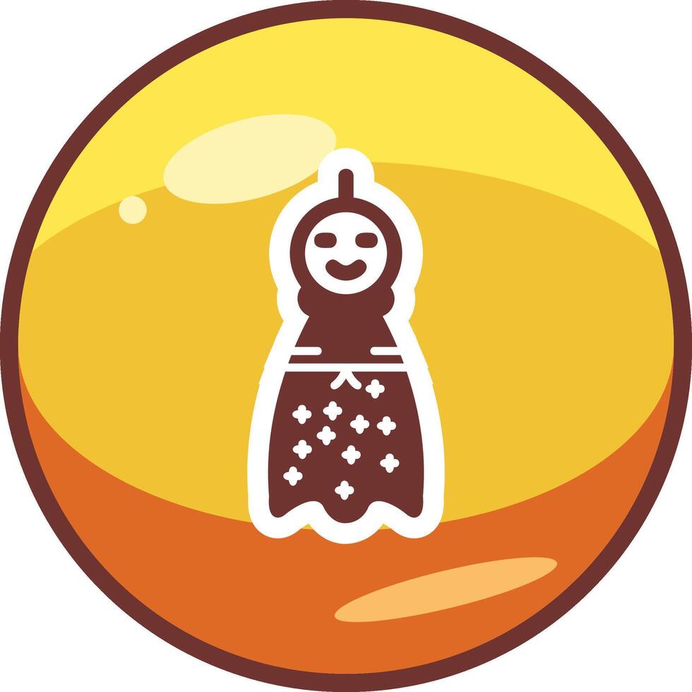 Teru Teru Bozu Vector Icon