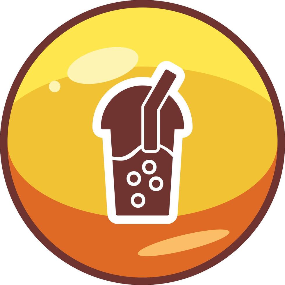 Bubble Tea Vector Icon