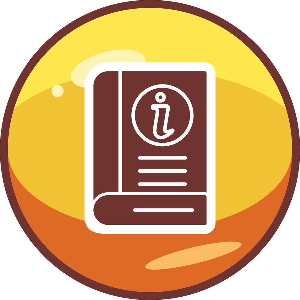 Information Book Vector Icon