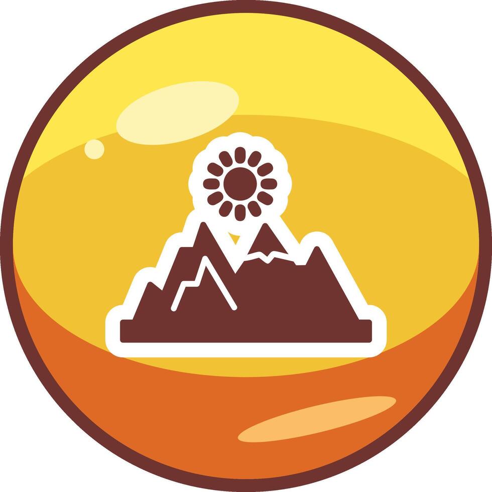 Mountain Vector Icon