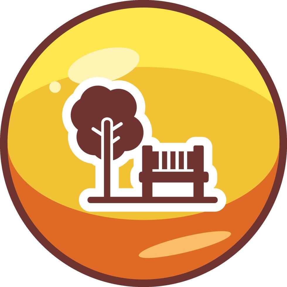 Park Vector Icon