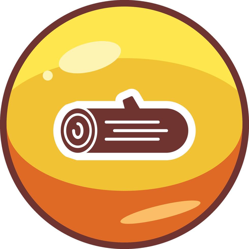 Log Vector Icon