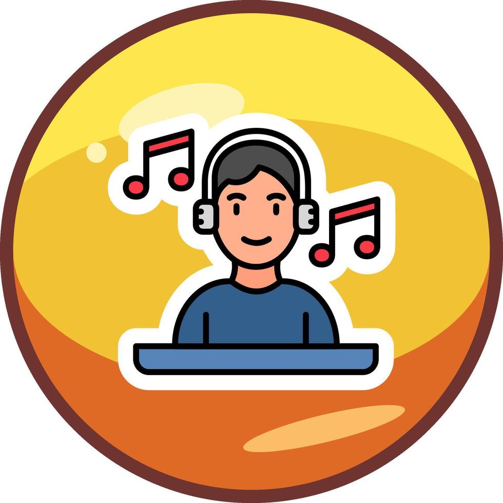 DJ Vector Icon