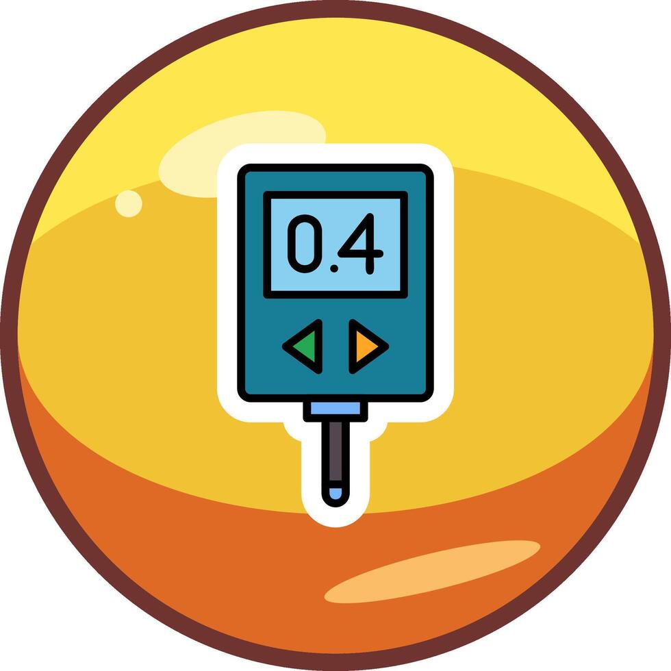 Glucometer Vector Icon