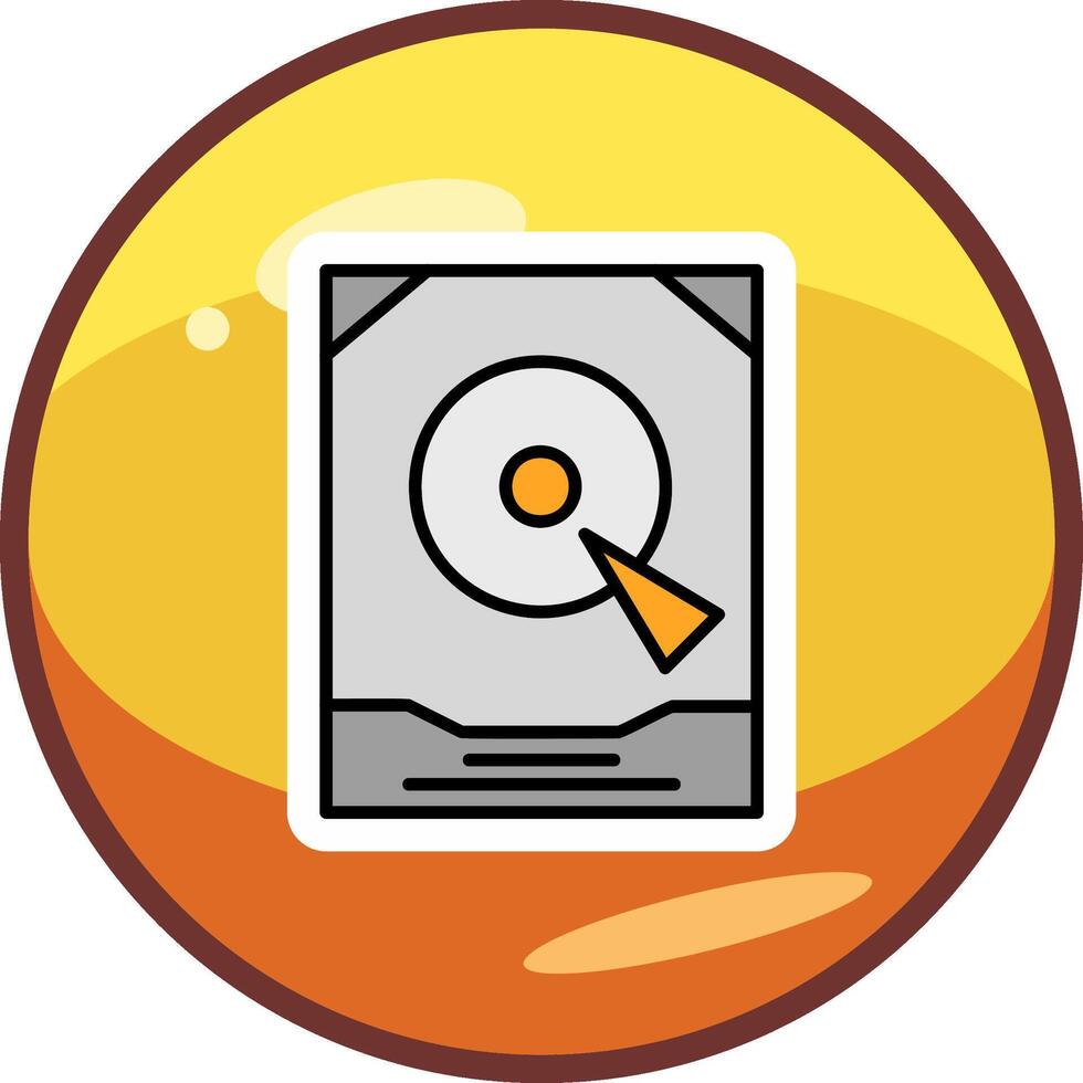 Harddrive Vector Icon