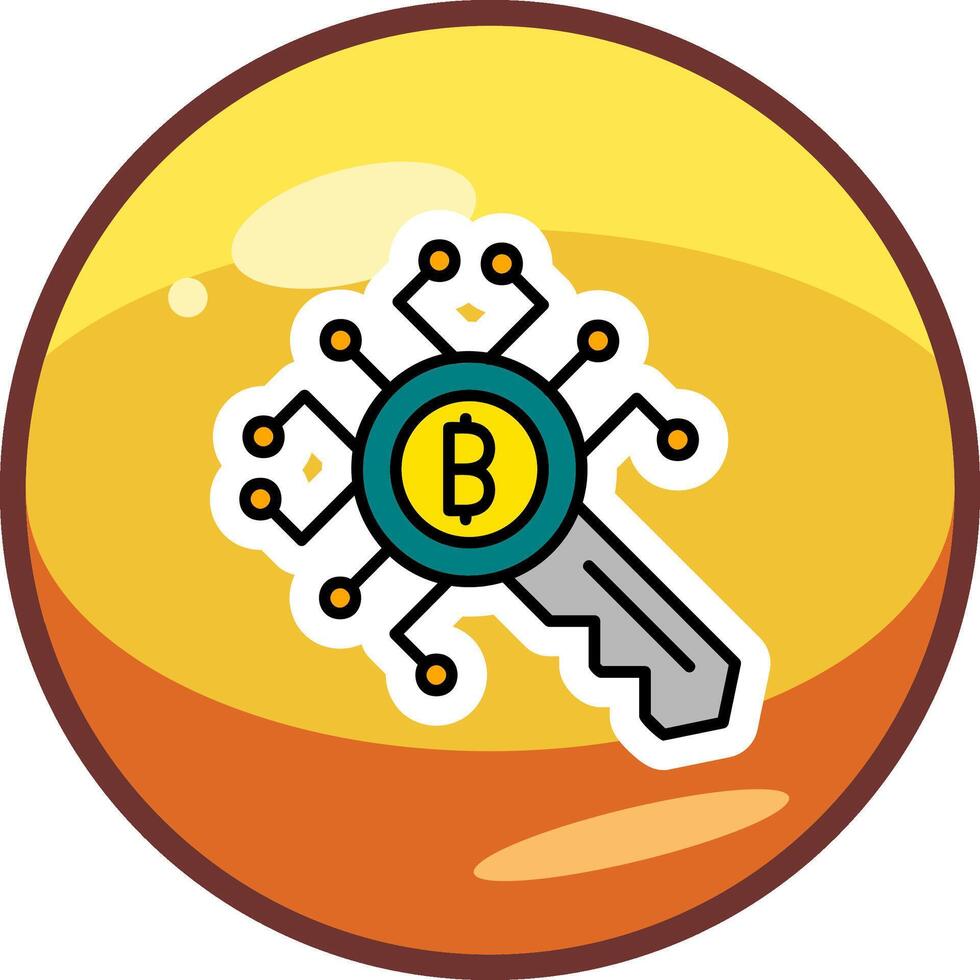 Encryption Key Vector Icon 38922178 Vector Art at Vecteezy