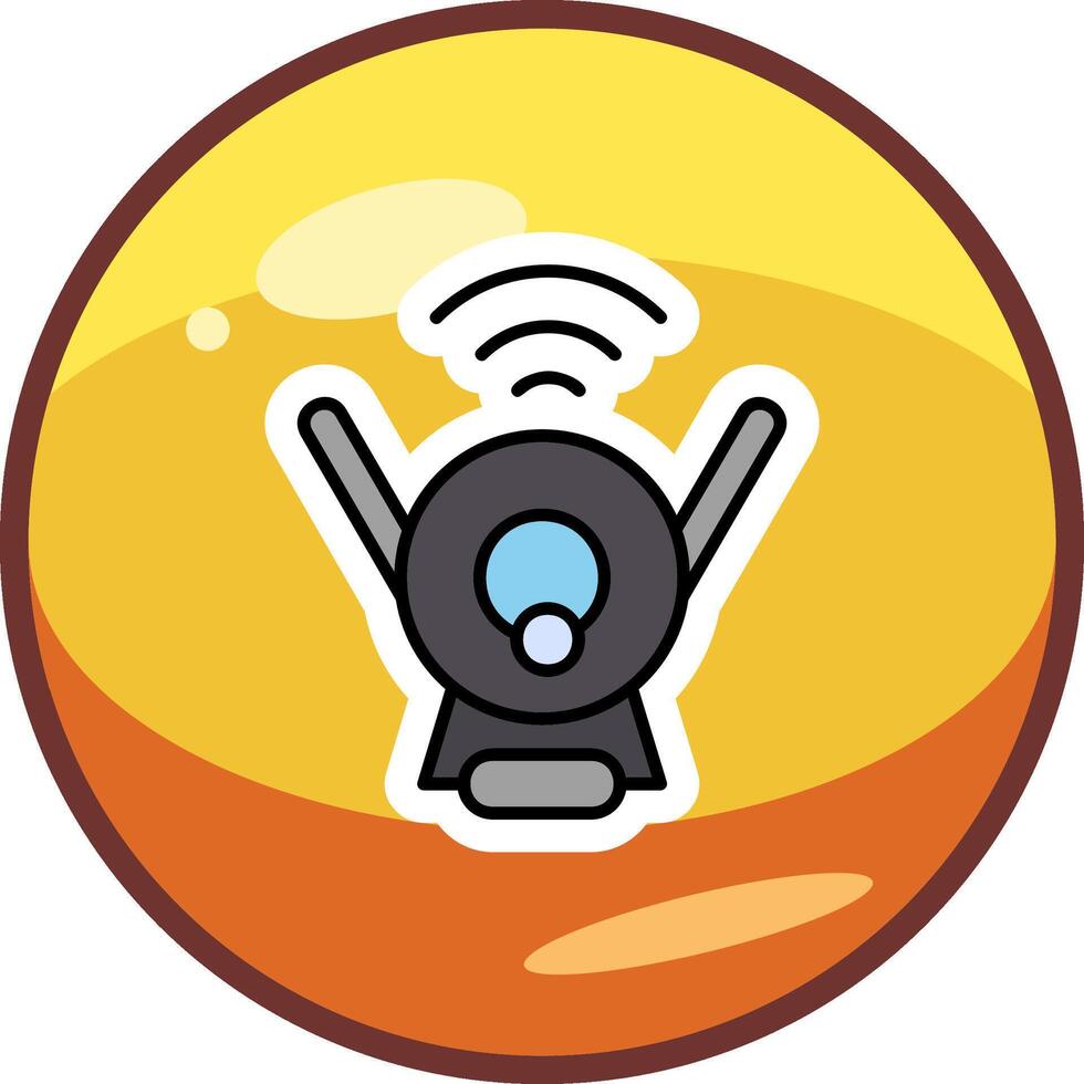 Web Camera Vector Icon