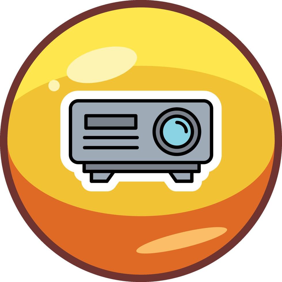 Projector Vector Icon