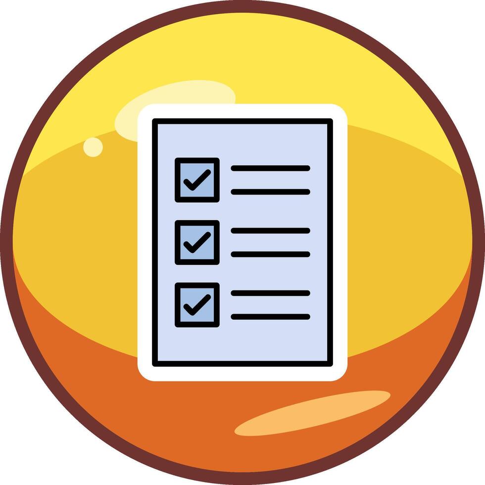 Check List Vector Icon