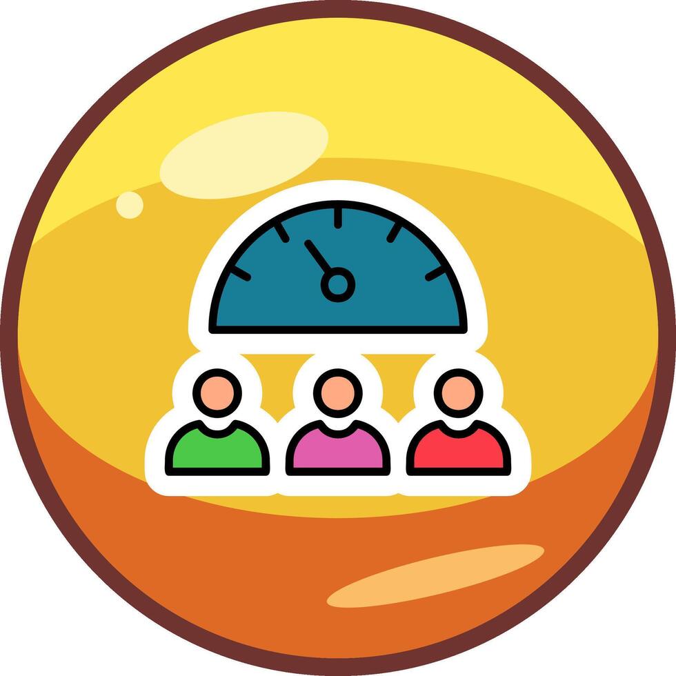 Team Work Speed Vector Icon