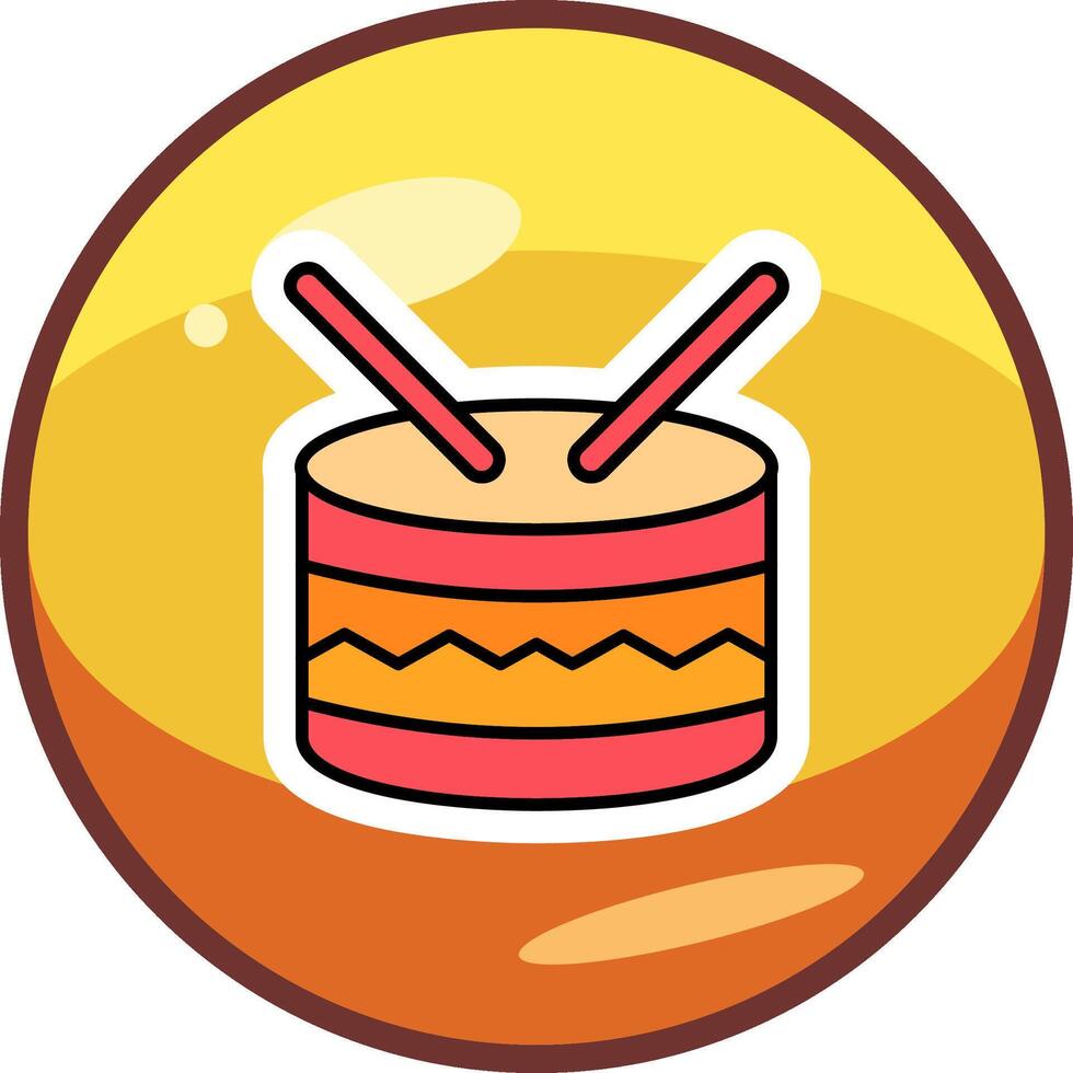 Drum Vector Icon