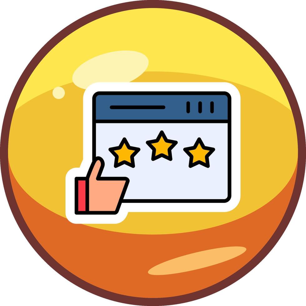 Review Vector Icon