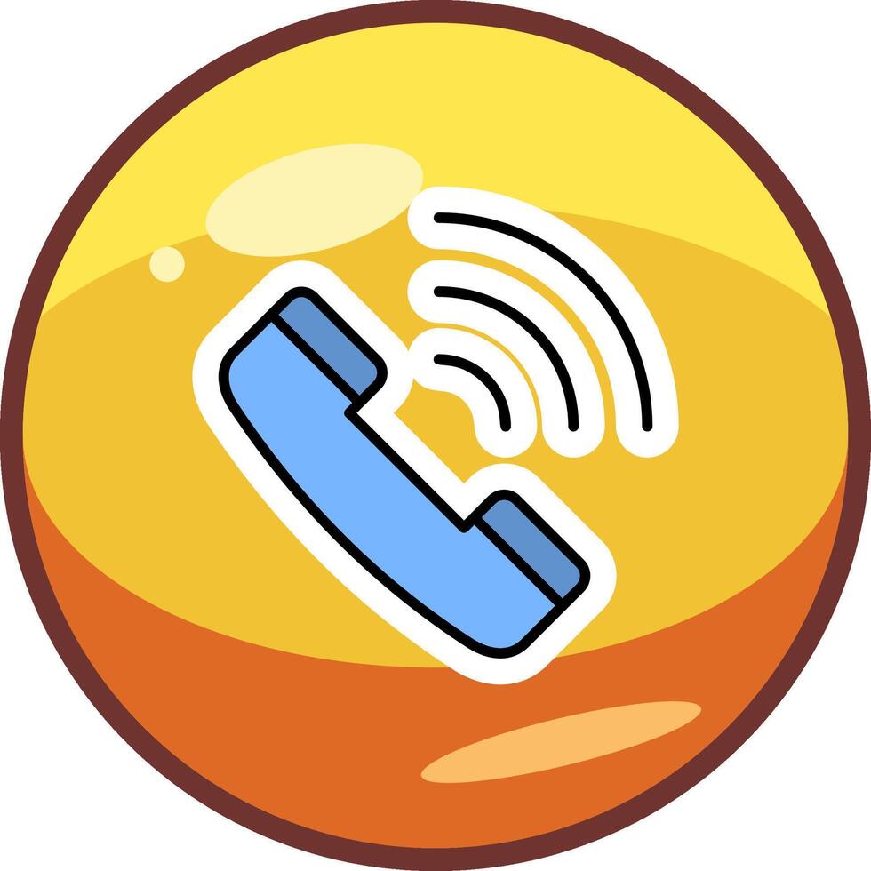 Phone Call Vector Icon