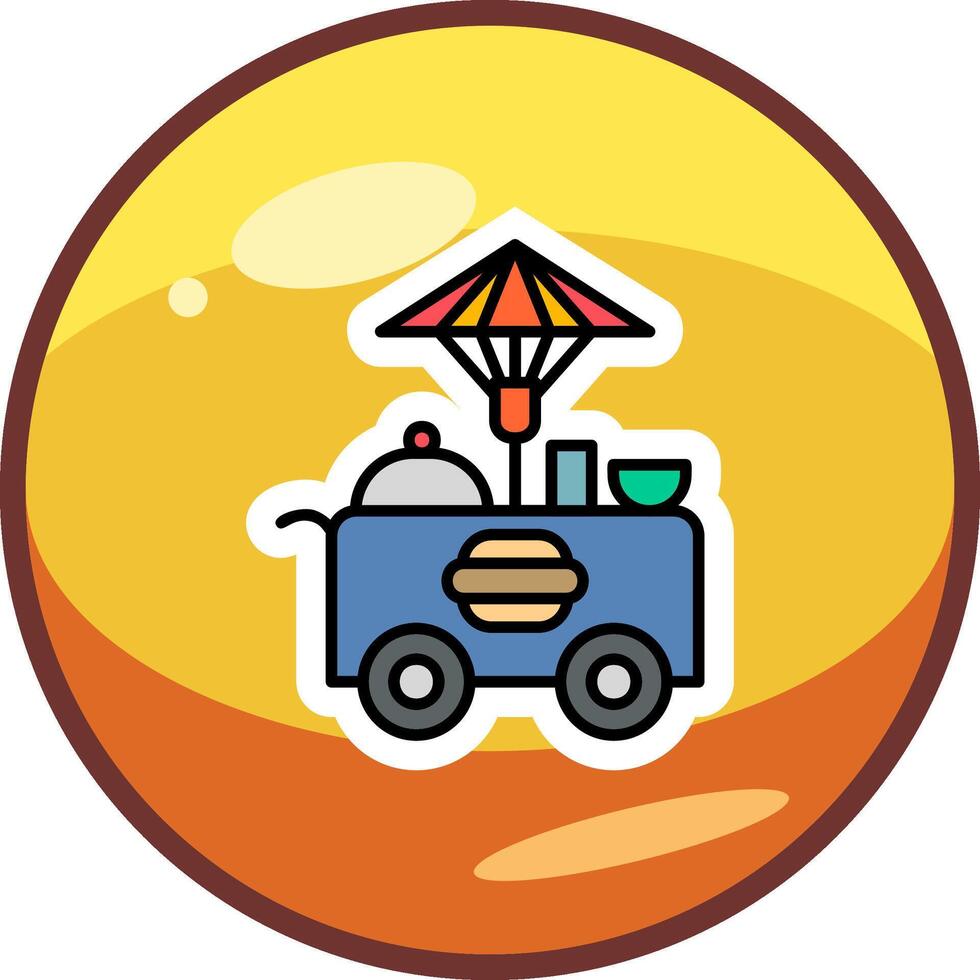 Food Stall Vector Icon