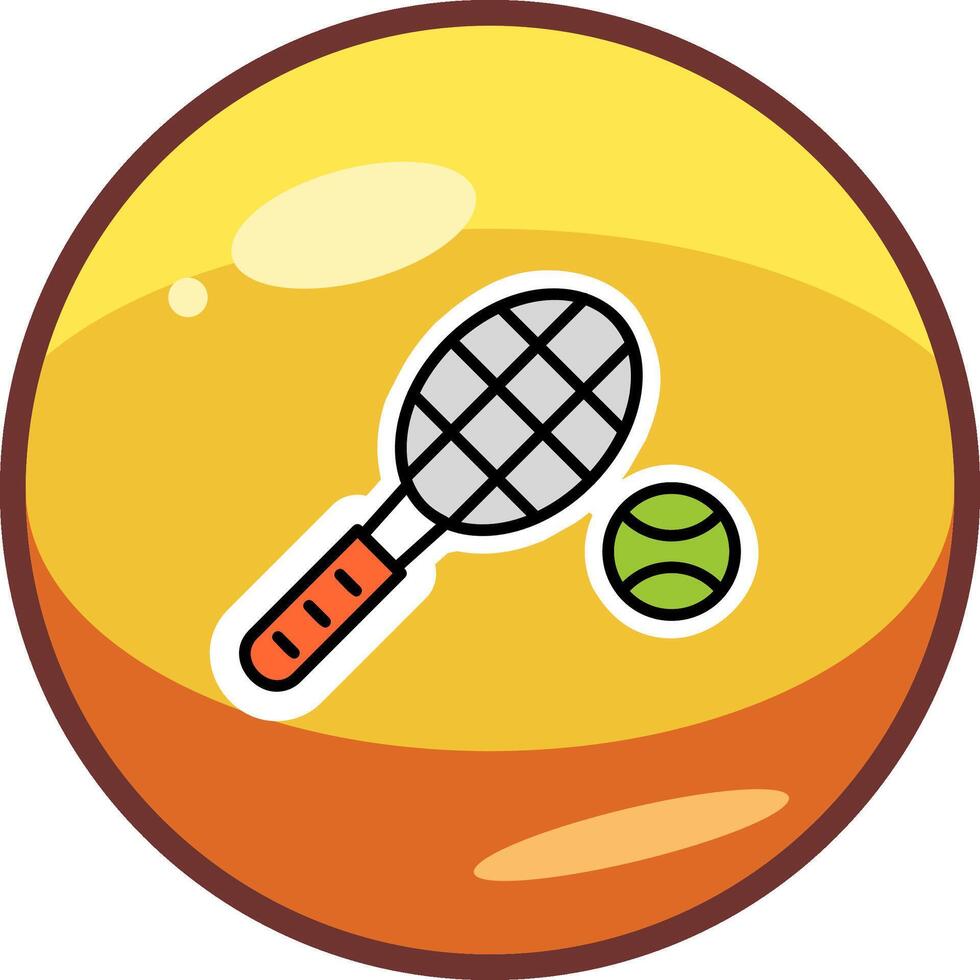 Tennis Vector Icon