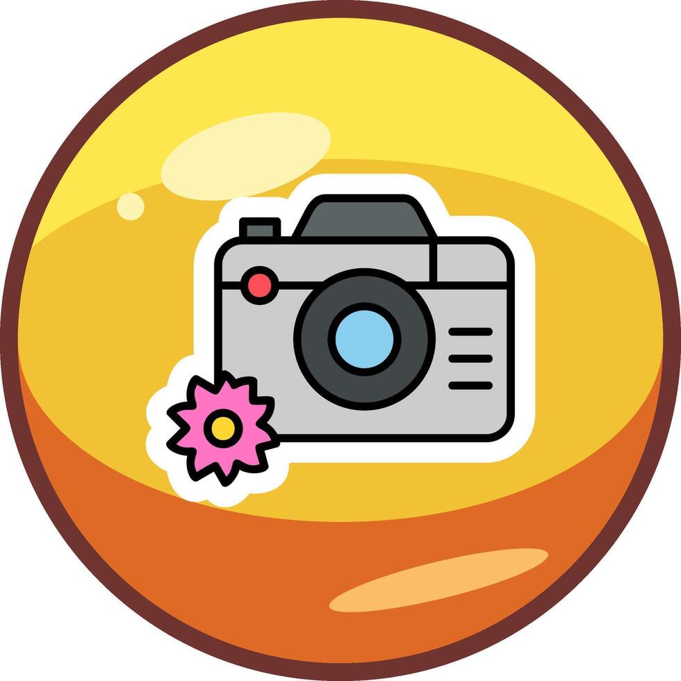 Photo Camera Vector Icon