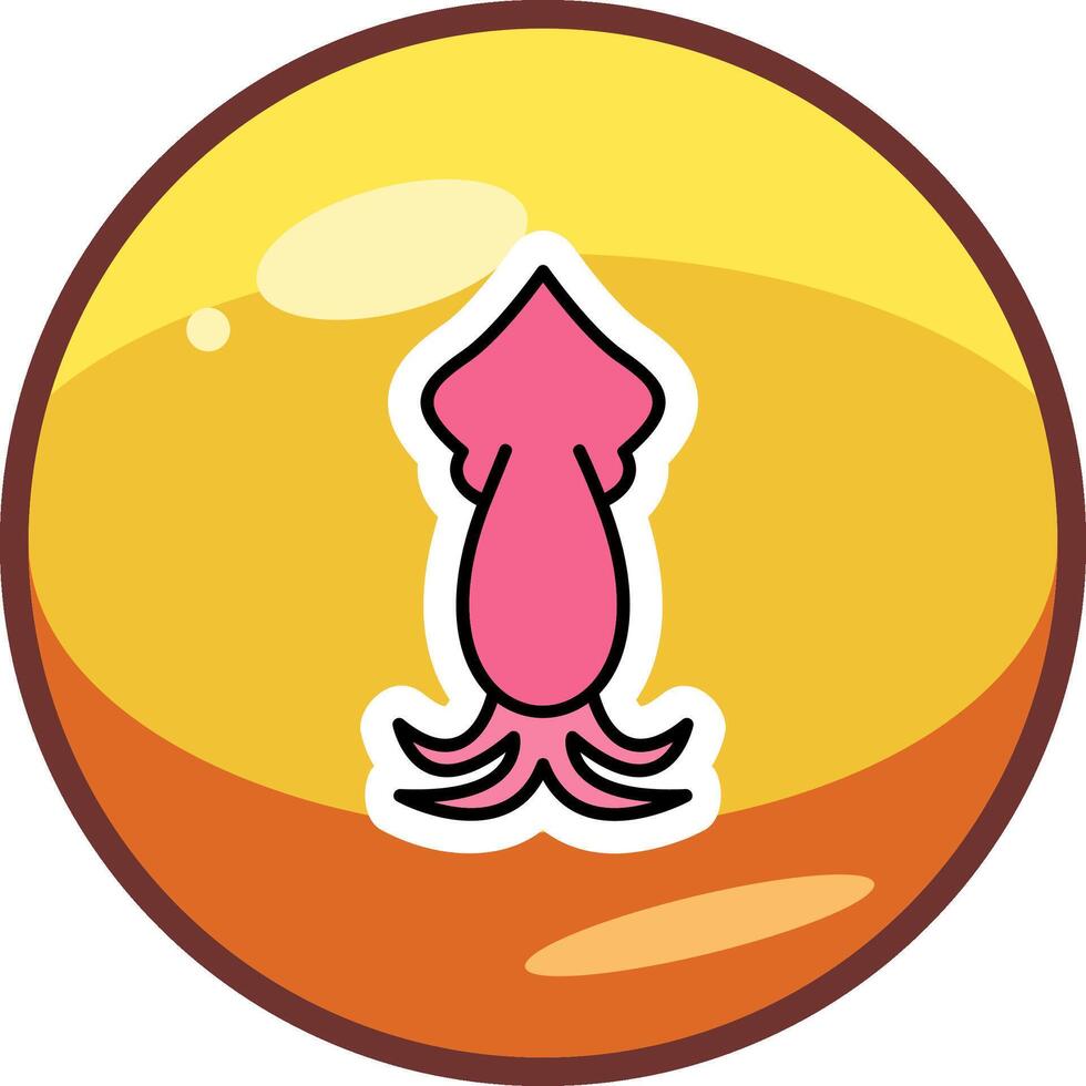 Squid Vector Icon