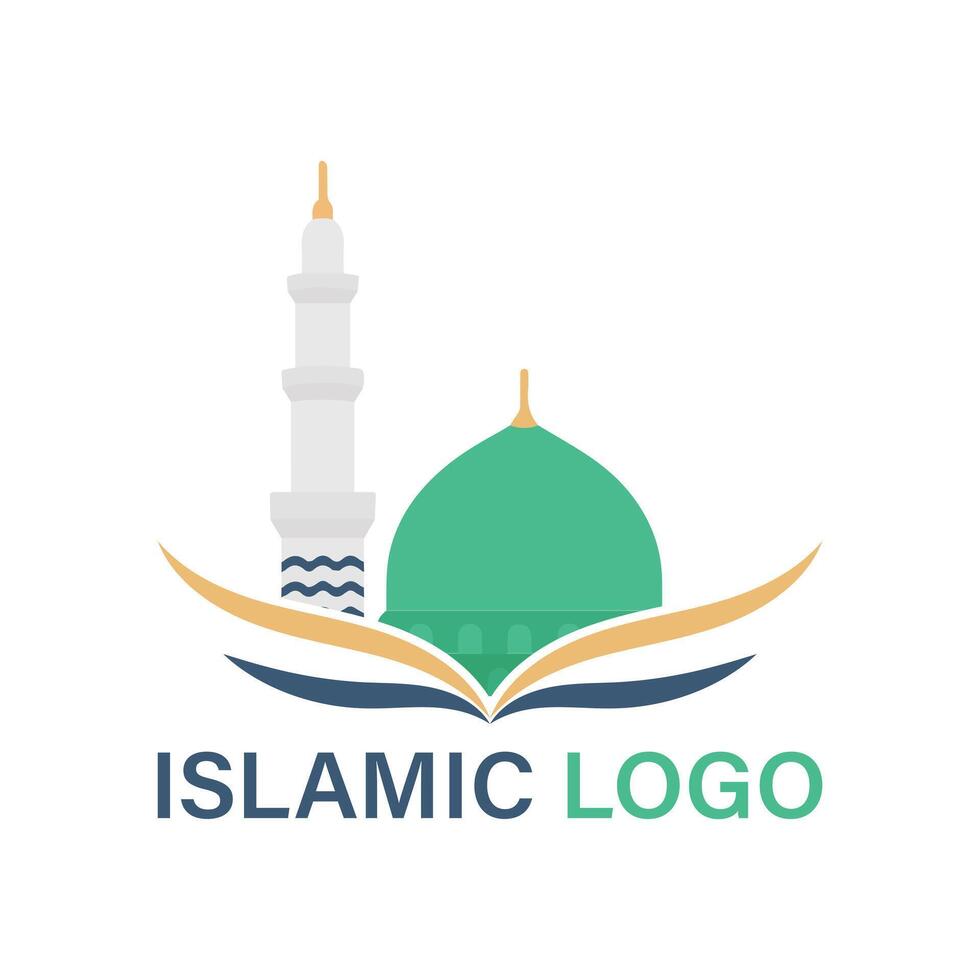 Islamic logo design. Islamic logo vector template. vector design.