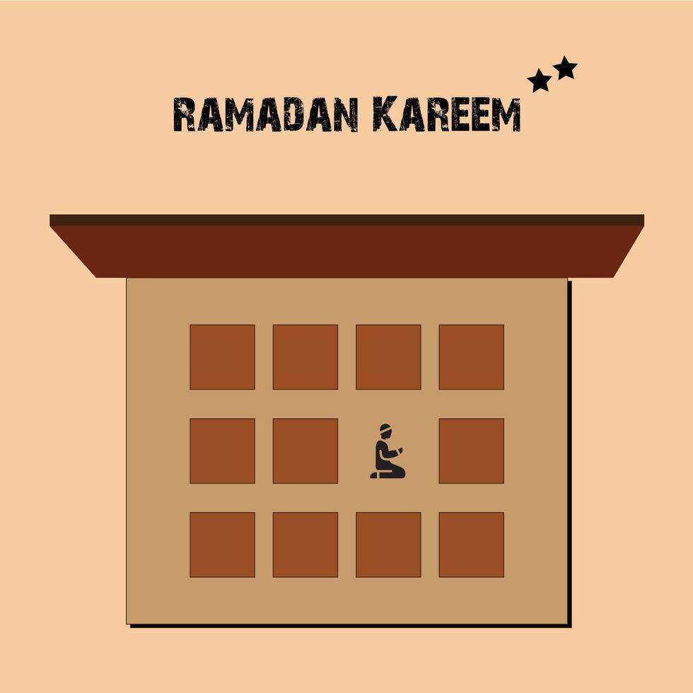 Ramadan Window Vector