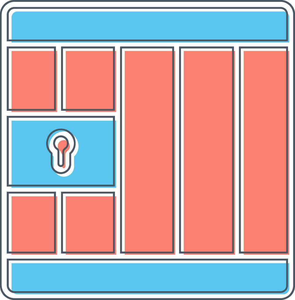 Military Jail Vector Icon