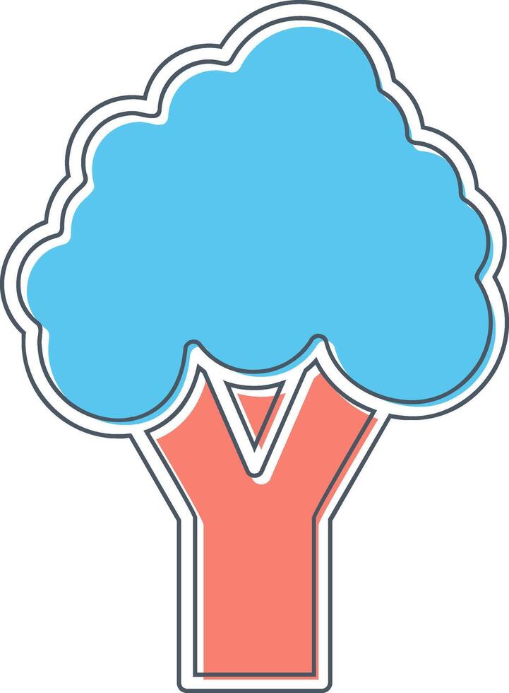 Broccoli Vector Icon