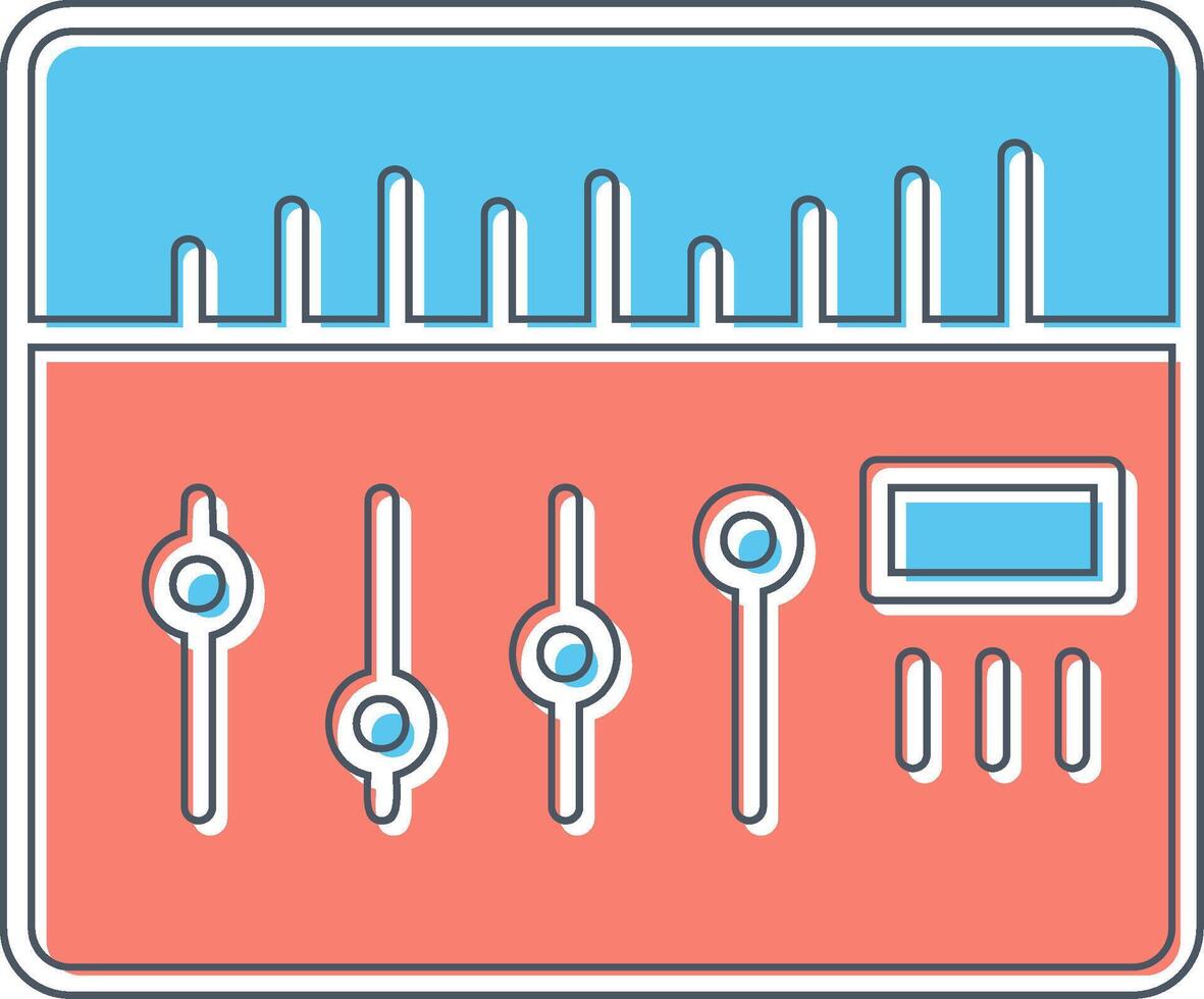 Sound Mixer Vector Icon