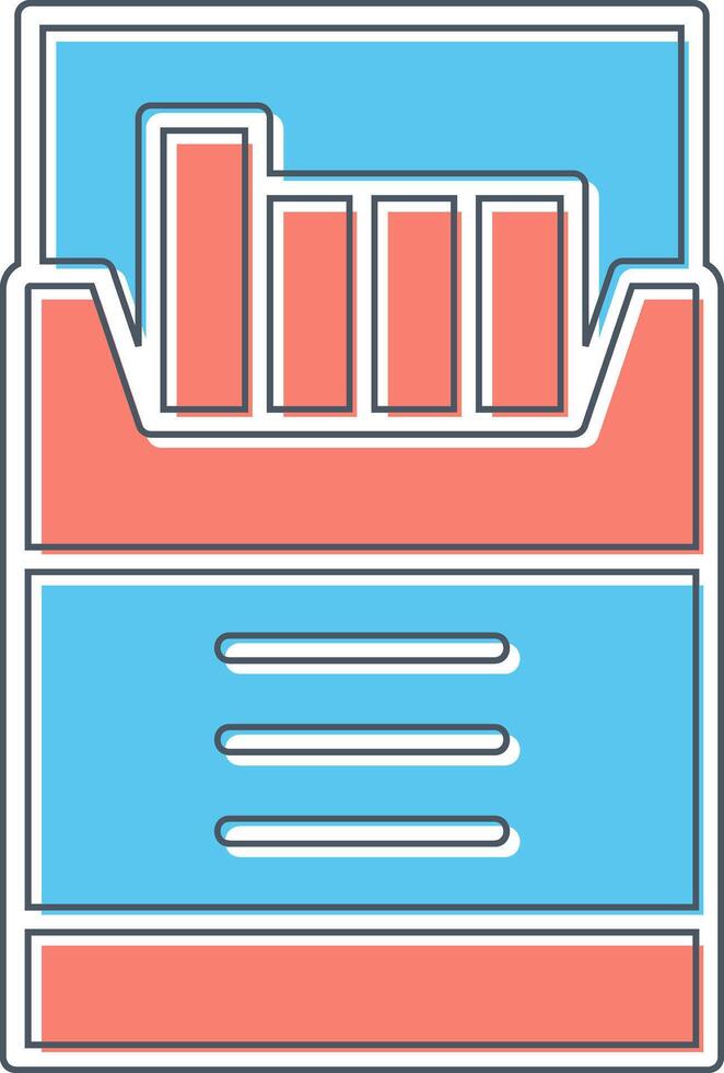 Cigarette Box Vector Icon