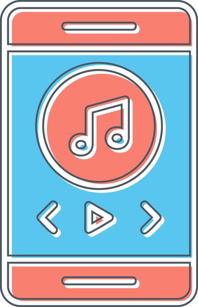 icono de vector de musica