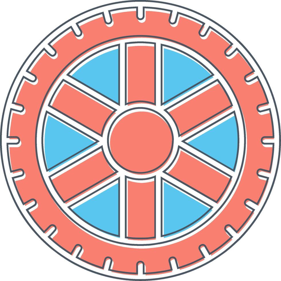 Tire Vector Icon