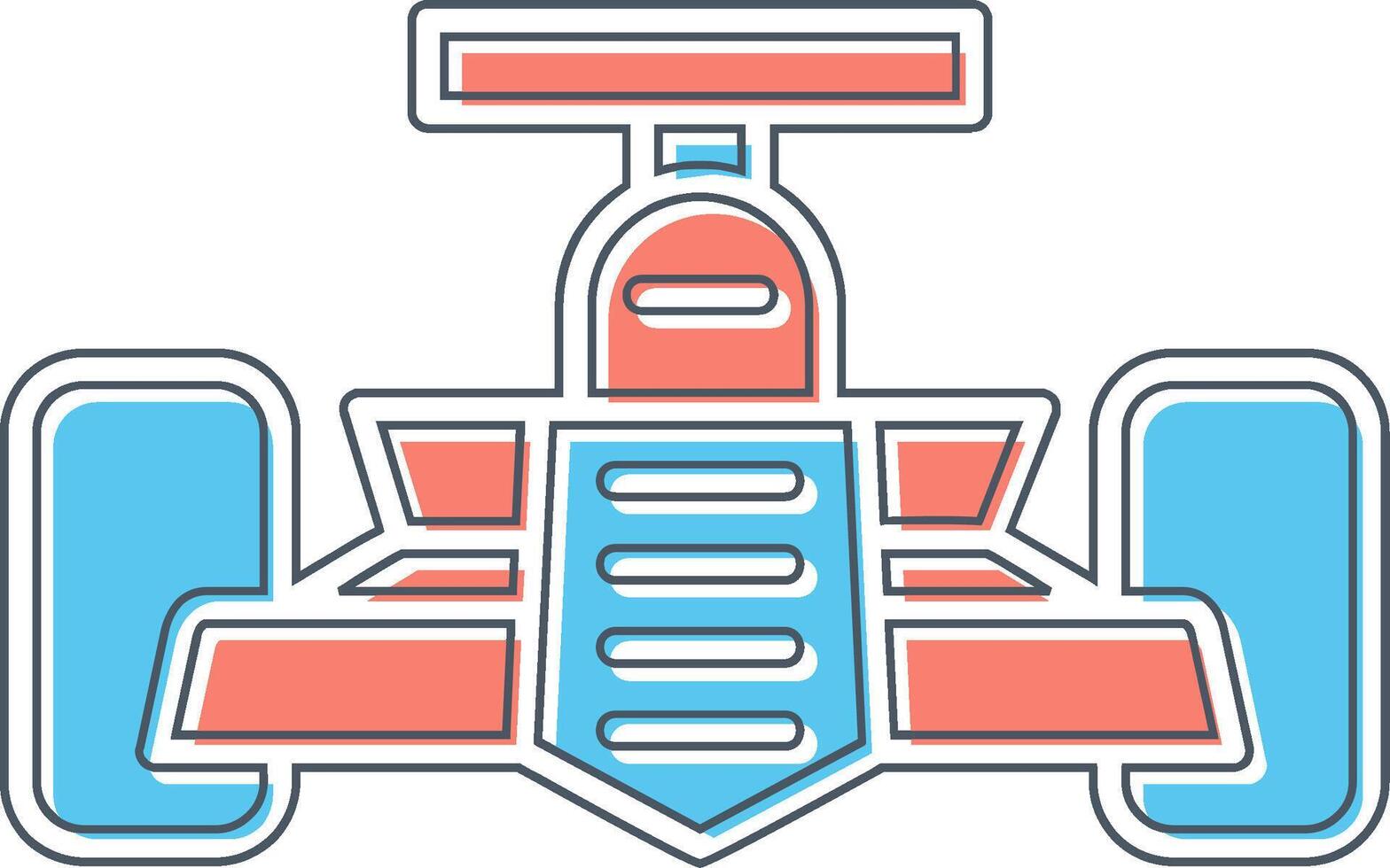 Racing Car Vector Icon