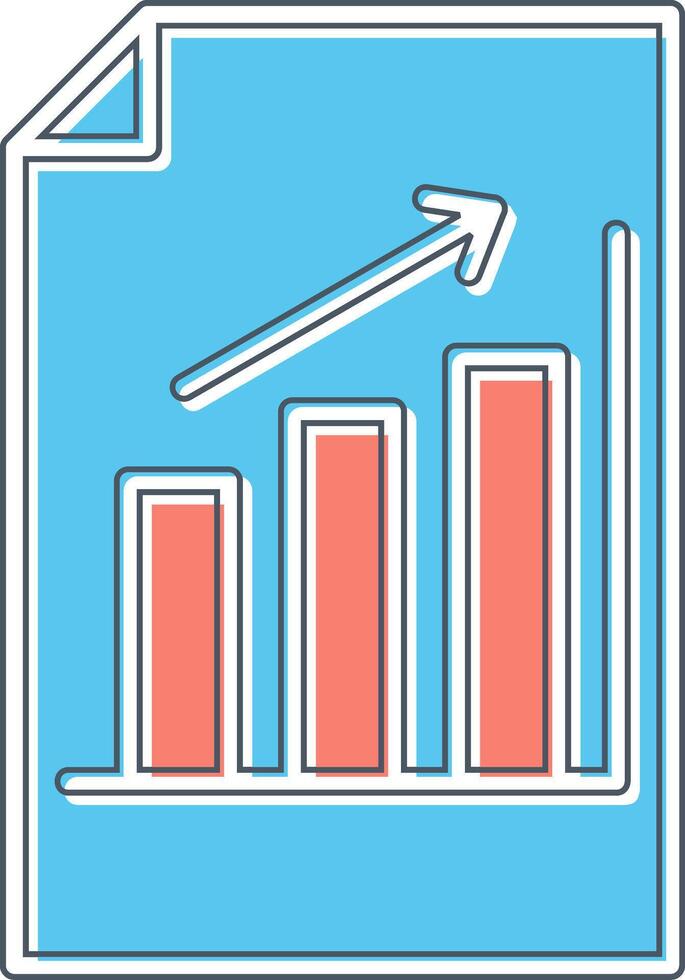 Bar Chart Vector Icon