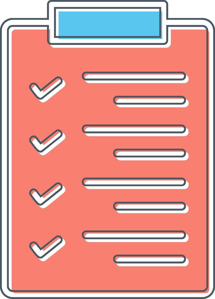 Clipboard Vector Icon