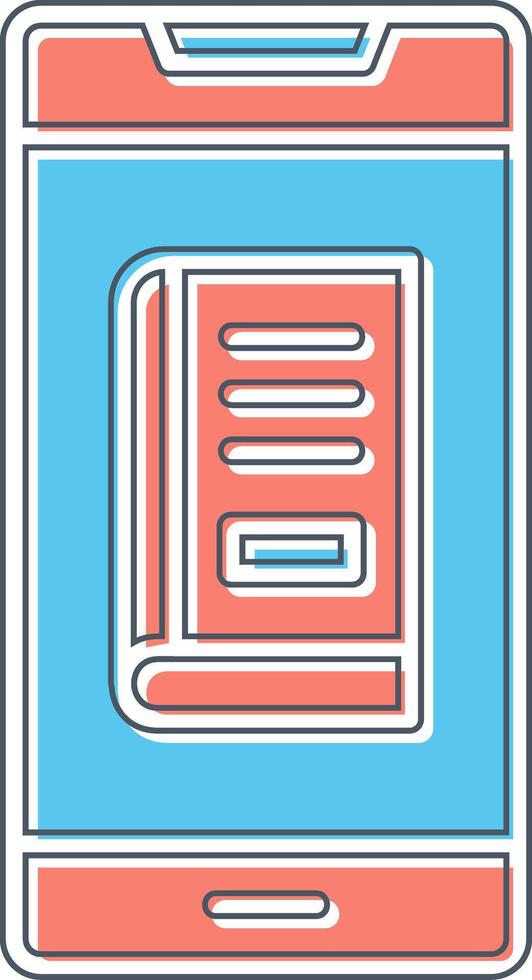 Online Book Order Vector Icon