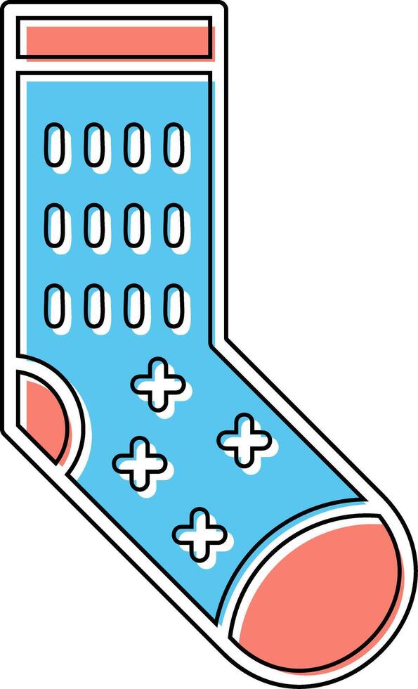 Sock Vector Icon