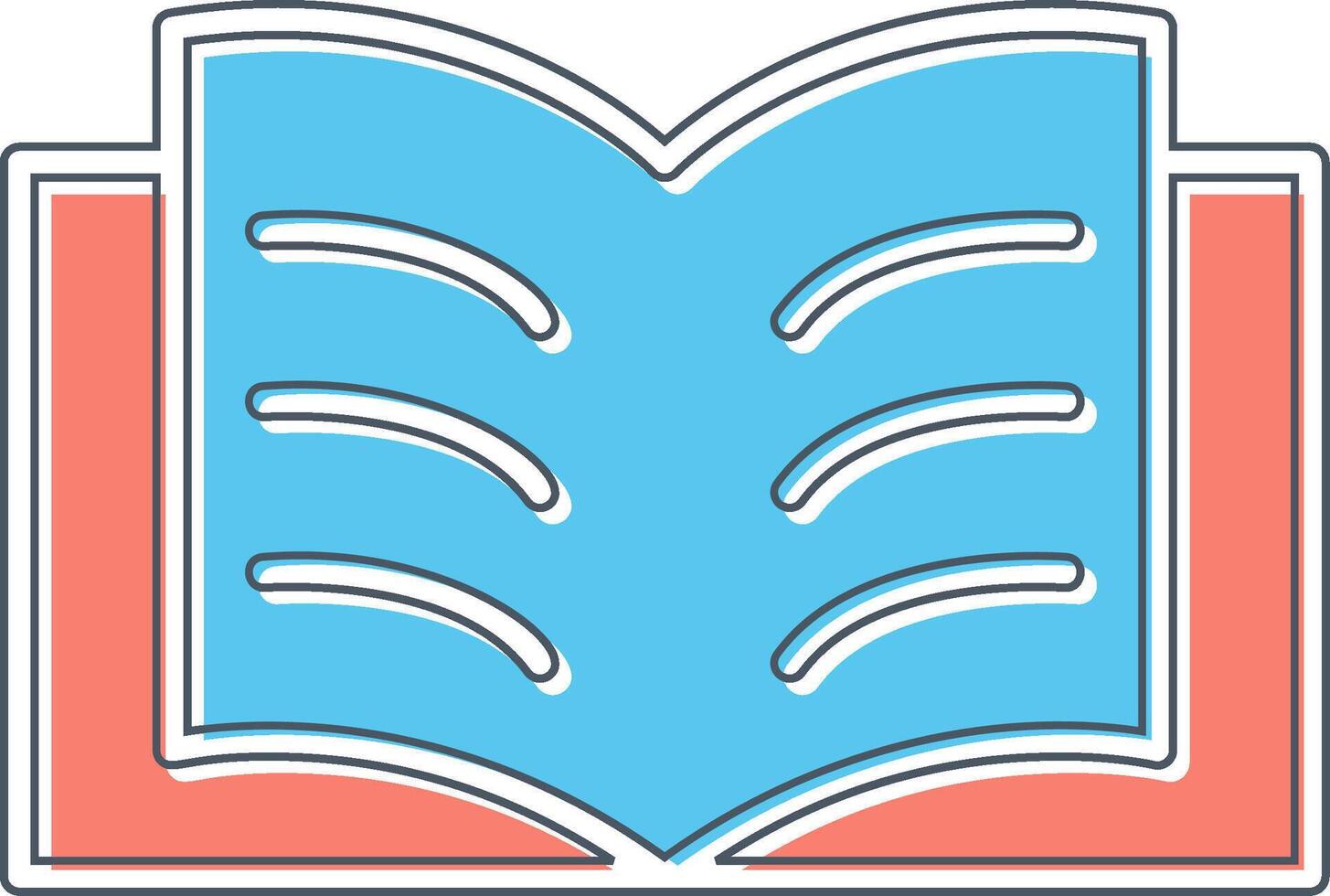 Book Pages Vector Icon