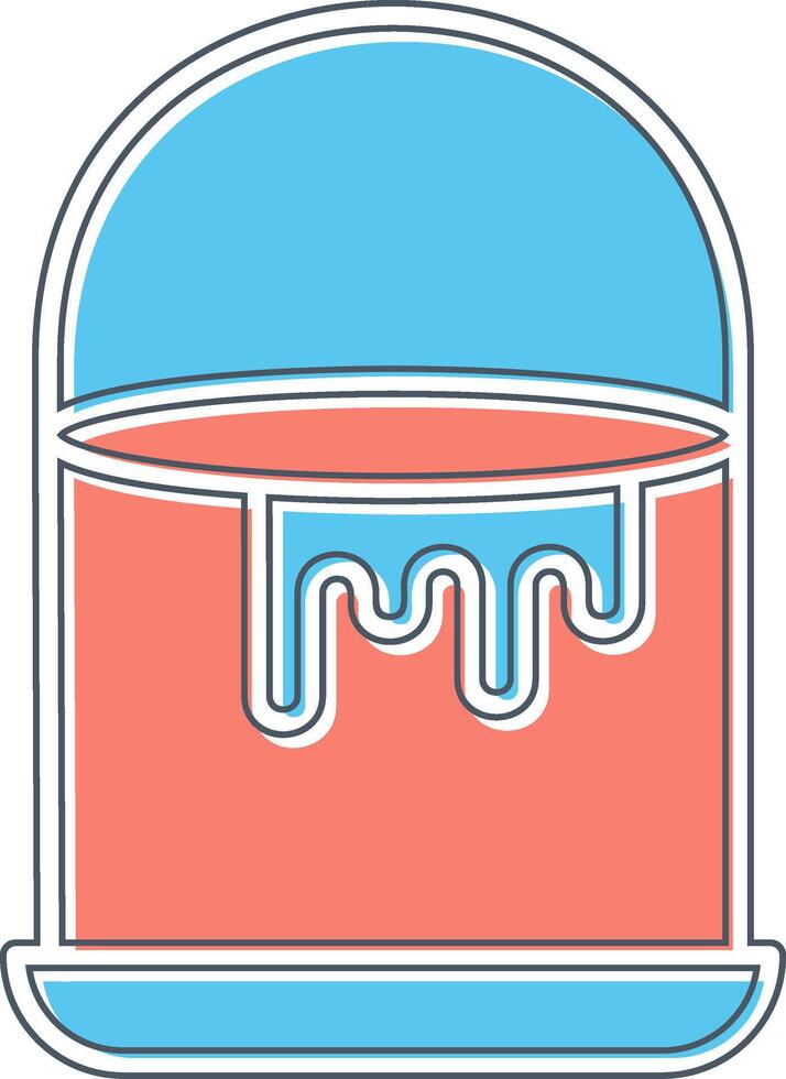 Paint Bucket Vector Icon