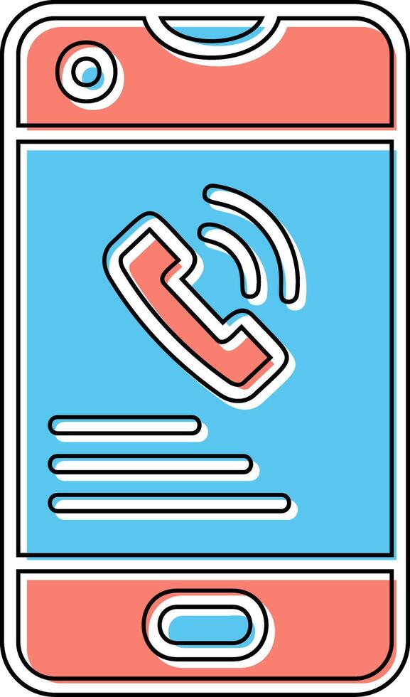 Phone Call Vector Icon