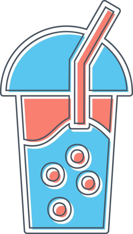 Bubble Tea Vector Icon