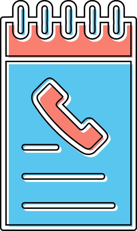 Notepad Vector Icon