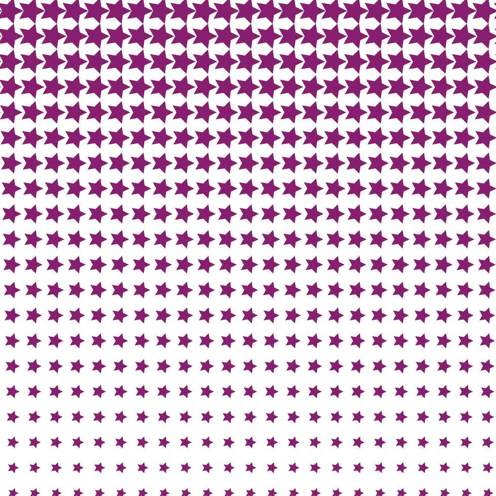 simple abstract plum color small star halftone blend pattern vector