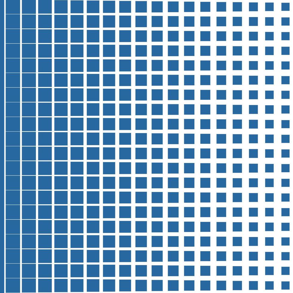 simple abstract blueberry color square halftone blend pattern vector