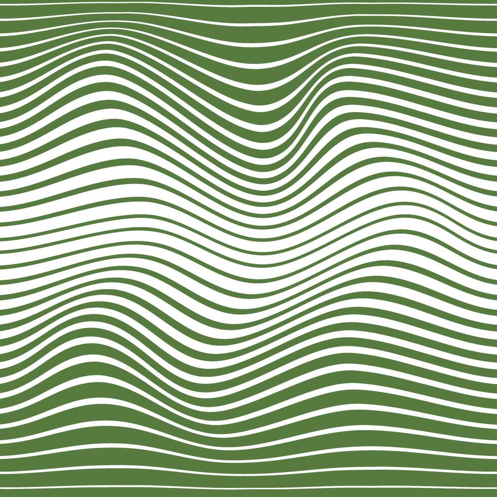 simple abstract avocado green color horizontal line halftone blend distort pattern vector