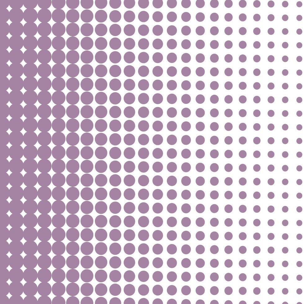simple abstract plum color small circle polka dot halftone blend pattern vector