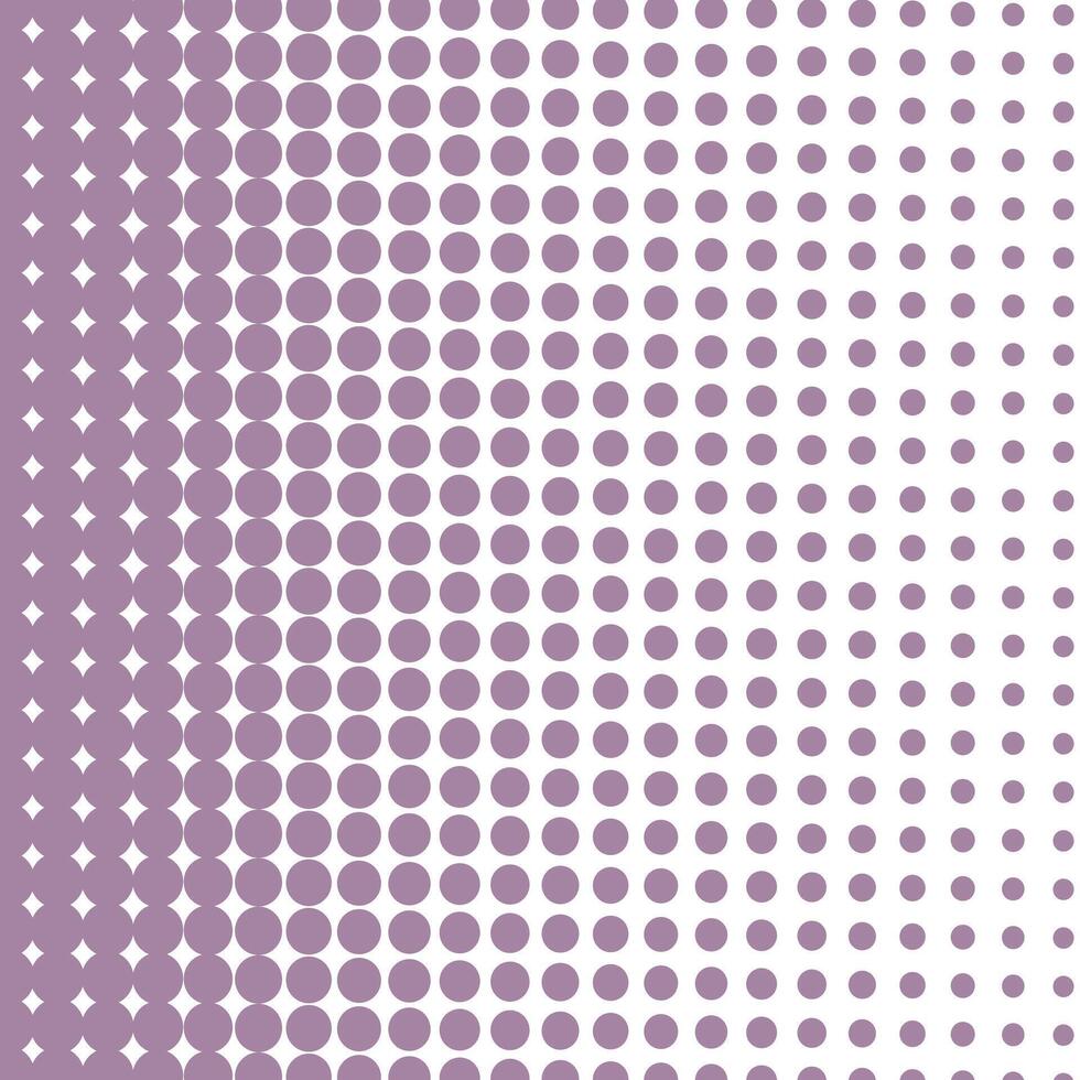 simple abstract plum color small circle polka dot halftone blend pattern vector