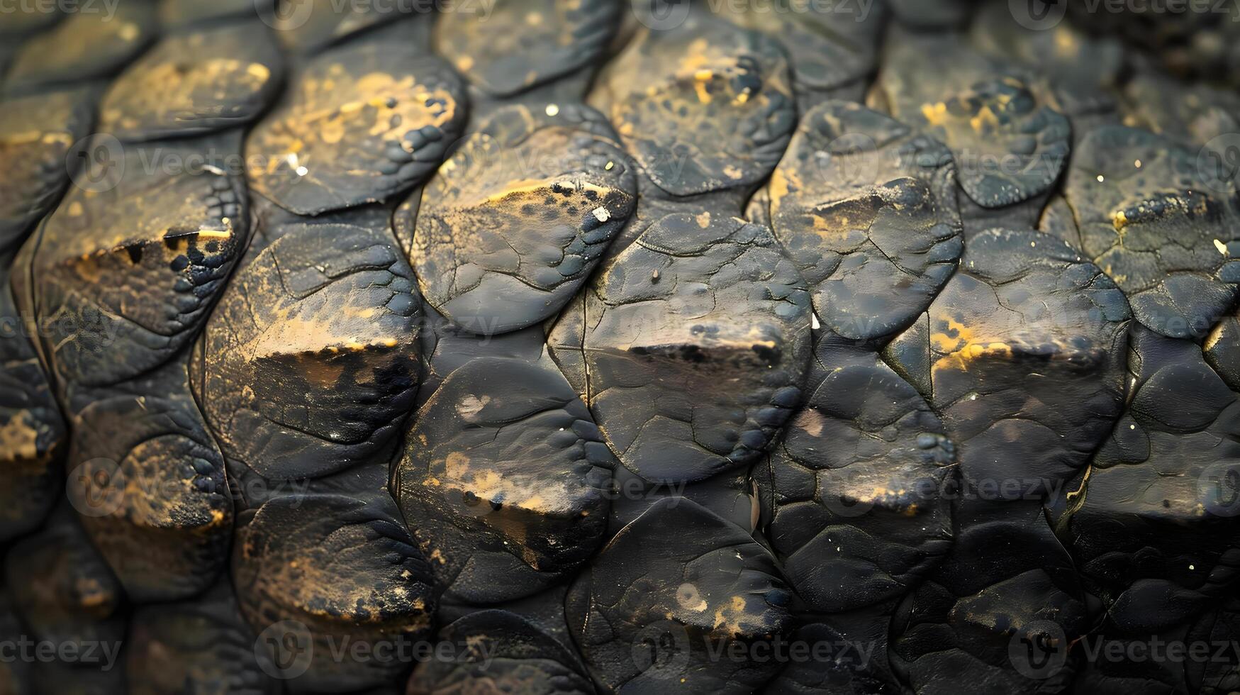 AI generated a close up of a snake skin texture photo