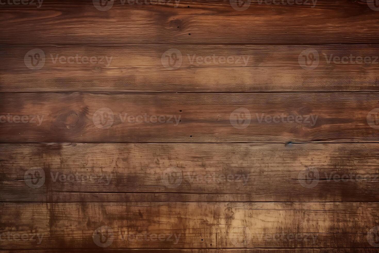 AI generated Vintage wood texture background with grunge style photo