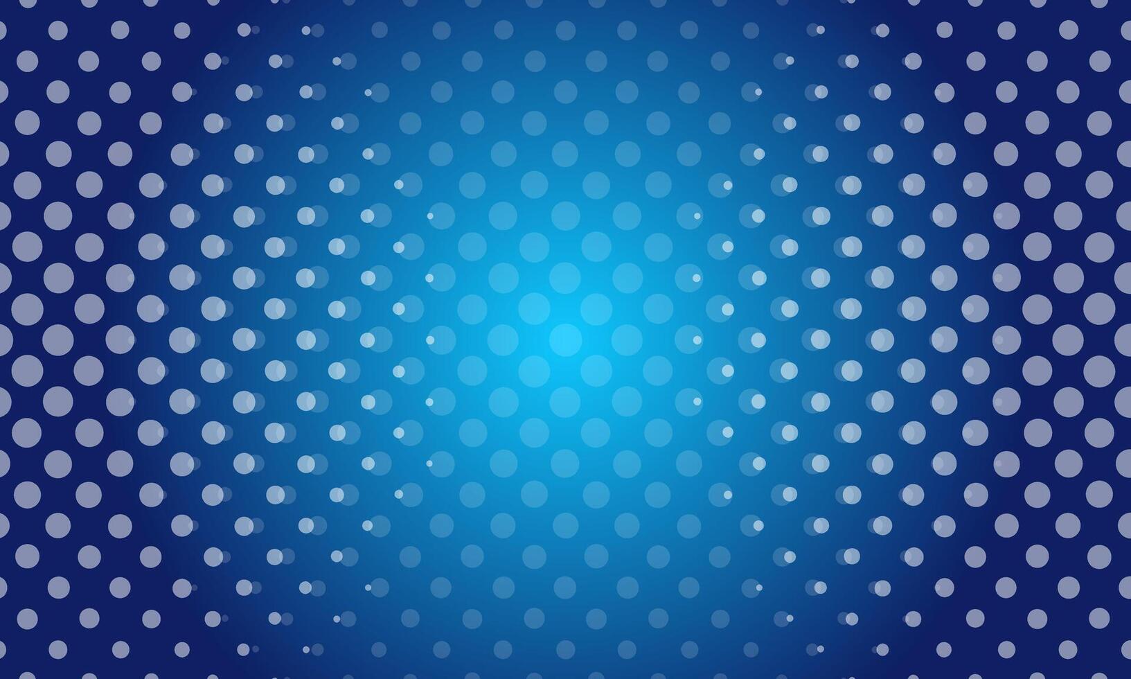 Vector abstract dark blue dotted background with dimensional perspective. blue halftone.