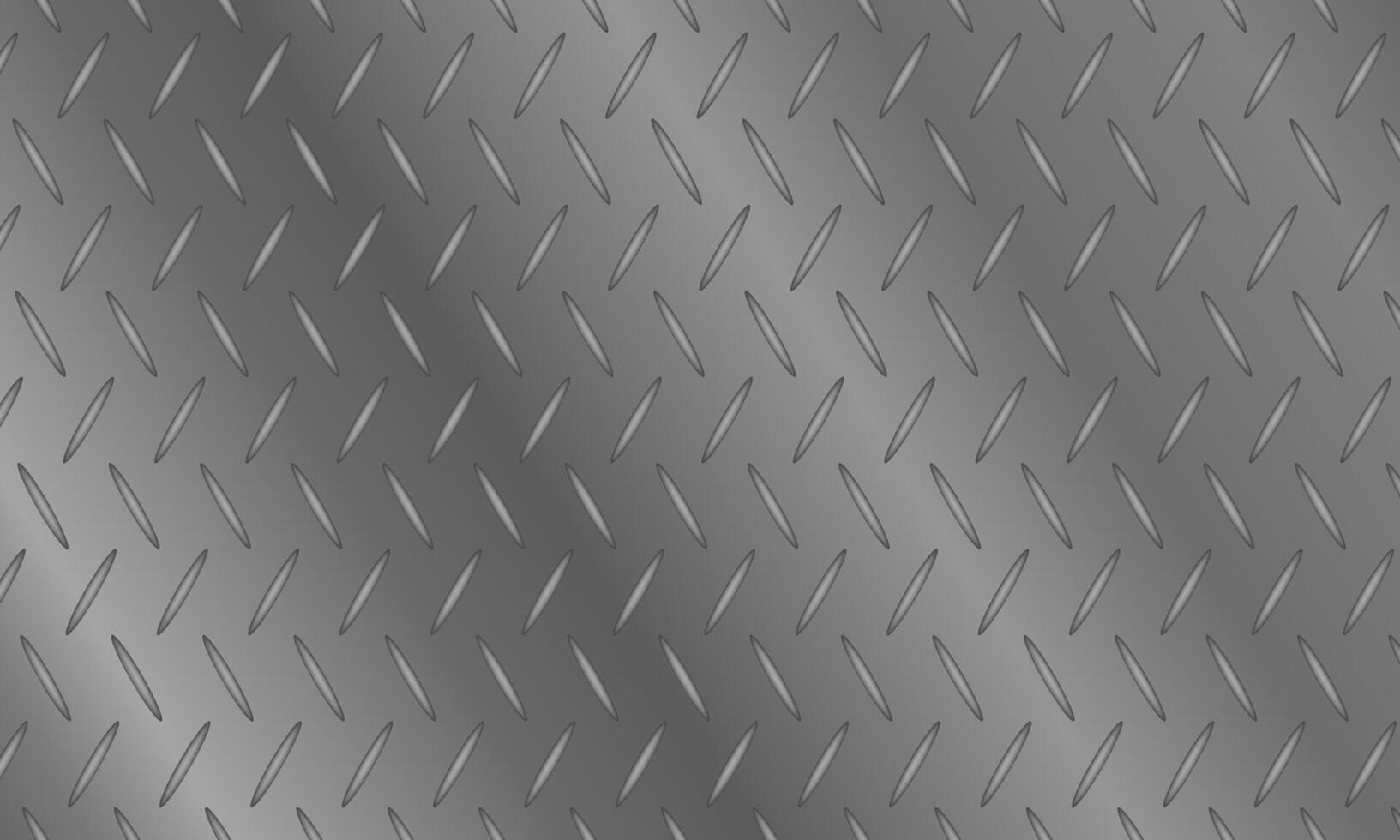 dark metal texture with diamond pattern, steel background. stainless plate. silver color. vector